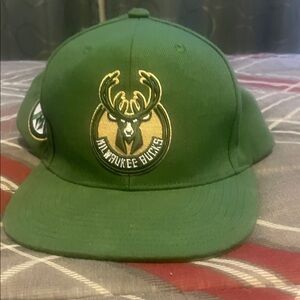 Nostalgia Forest Green Milwaukee Bucks Cap